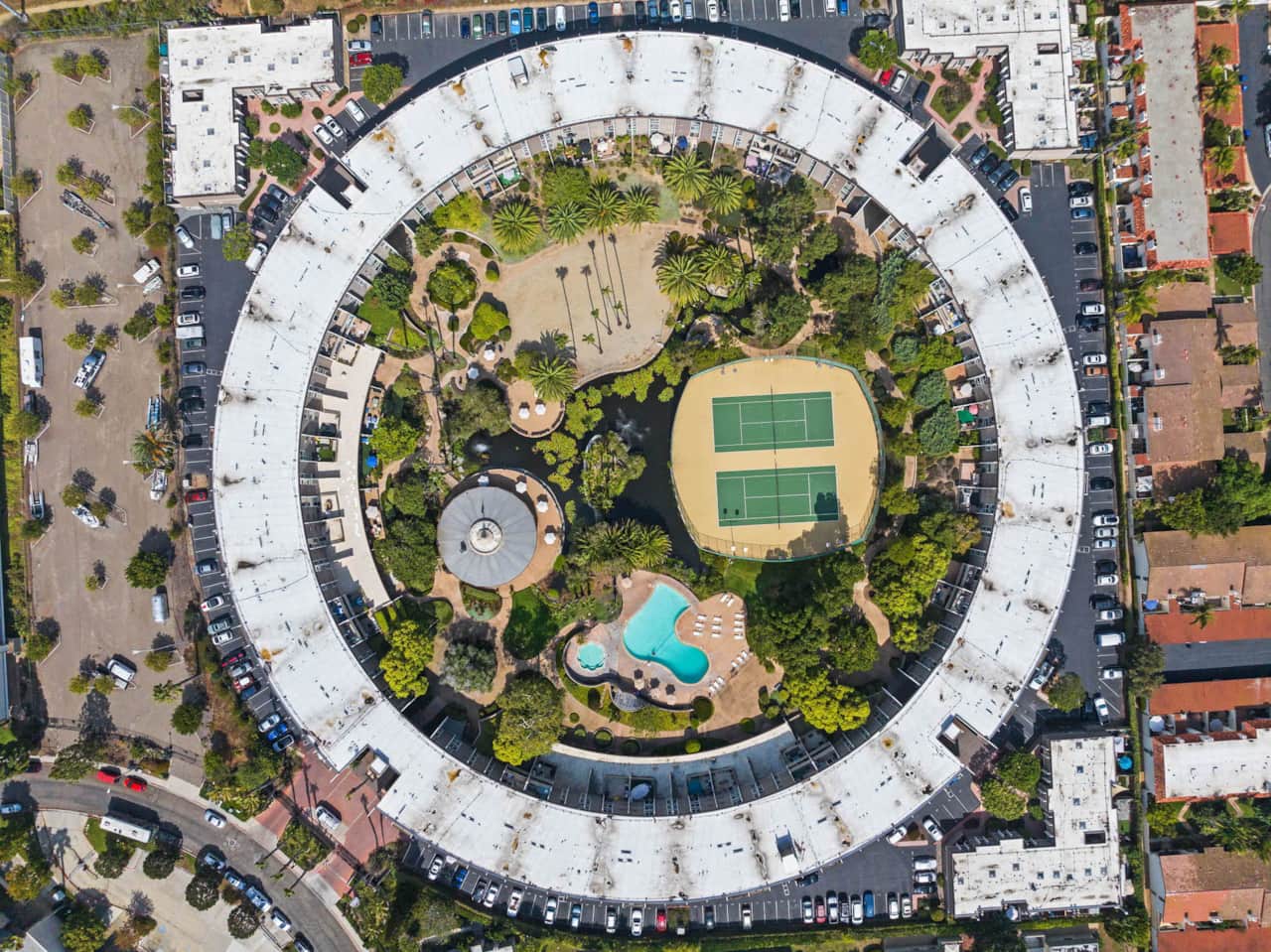Aerial View Complex