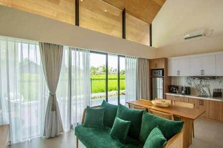 Kitchenette, Dining and Living Room