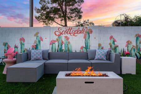 Fireside chats and Arizona sunsets ◡̈ 