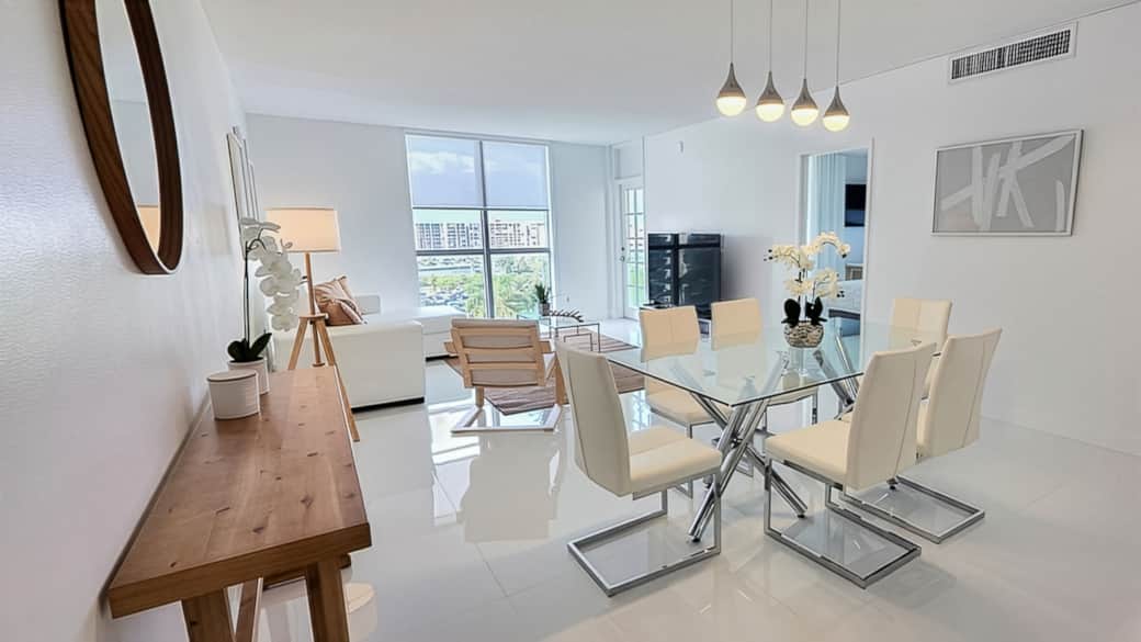 Comedor y sala de estar