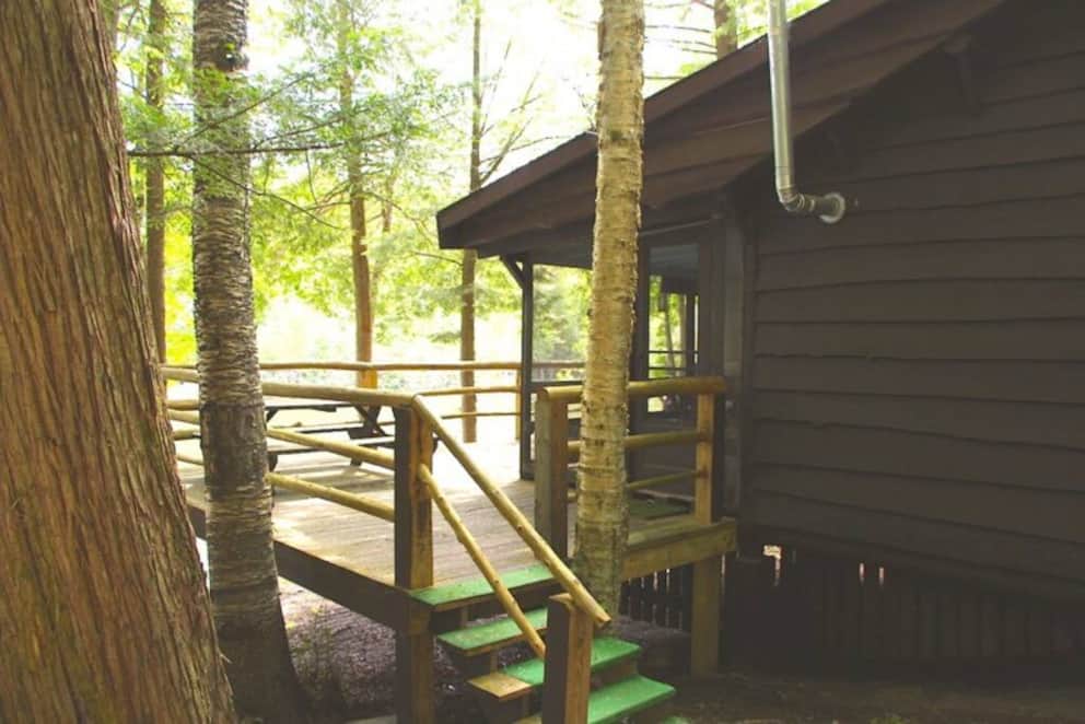 Camp Lawrence Adirondack Waterfront Cabin PetFriendly in Saranac Lake