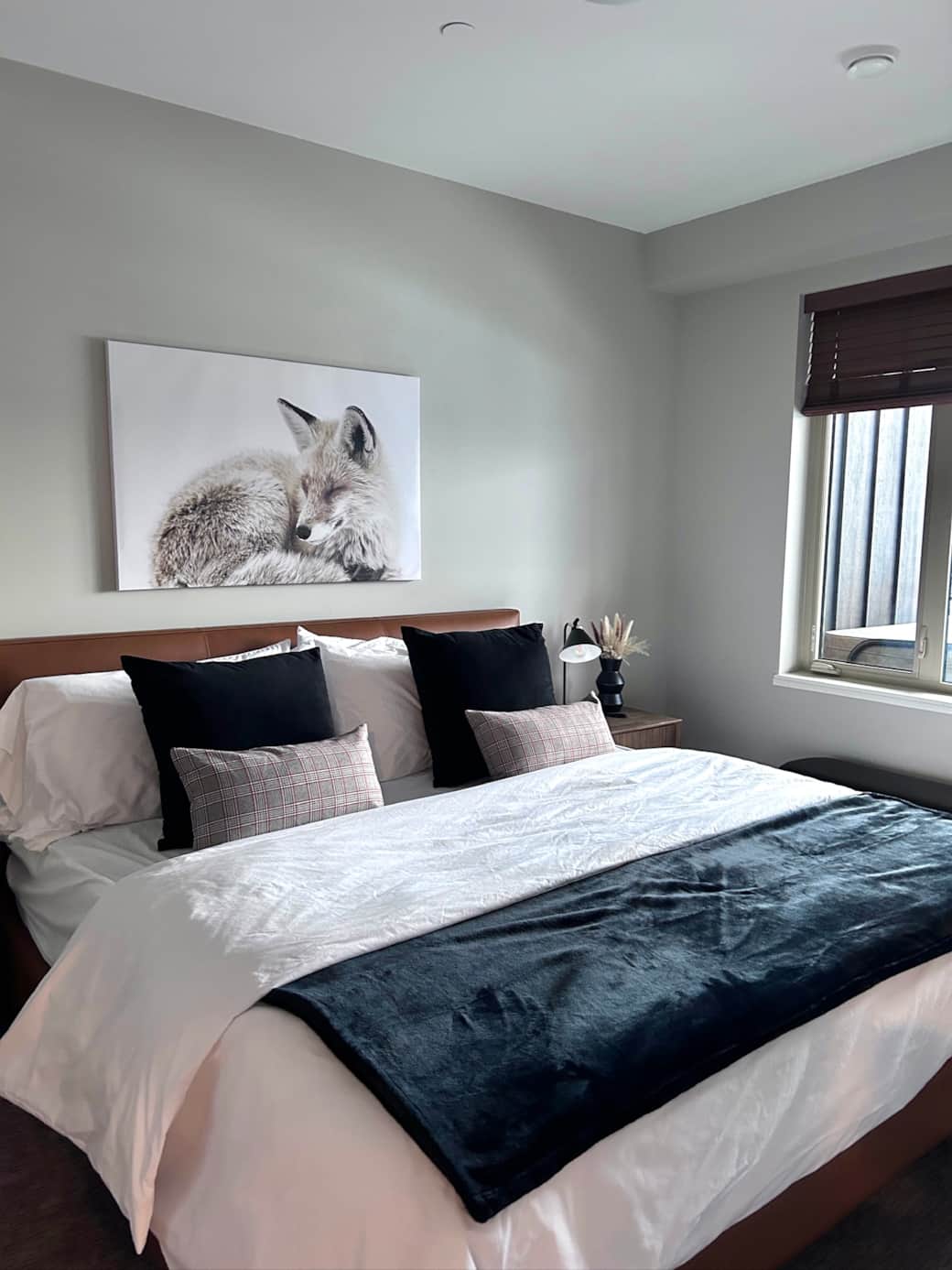 Bedroom 1 with king-sized bed