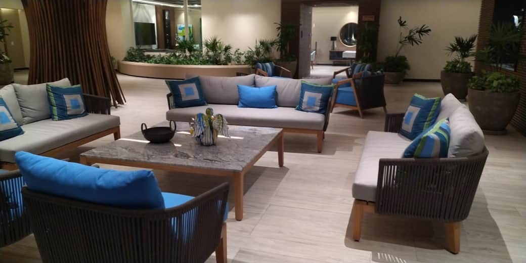 Reception area