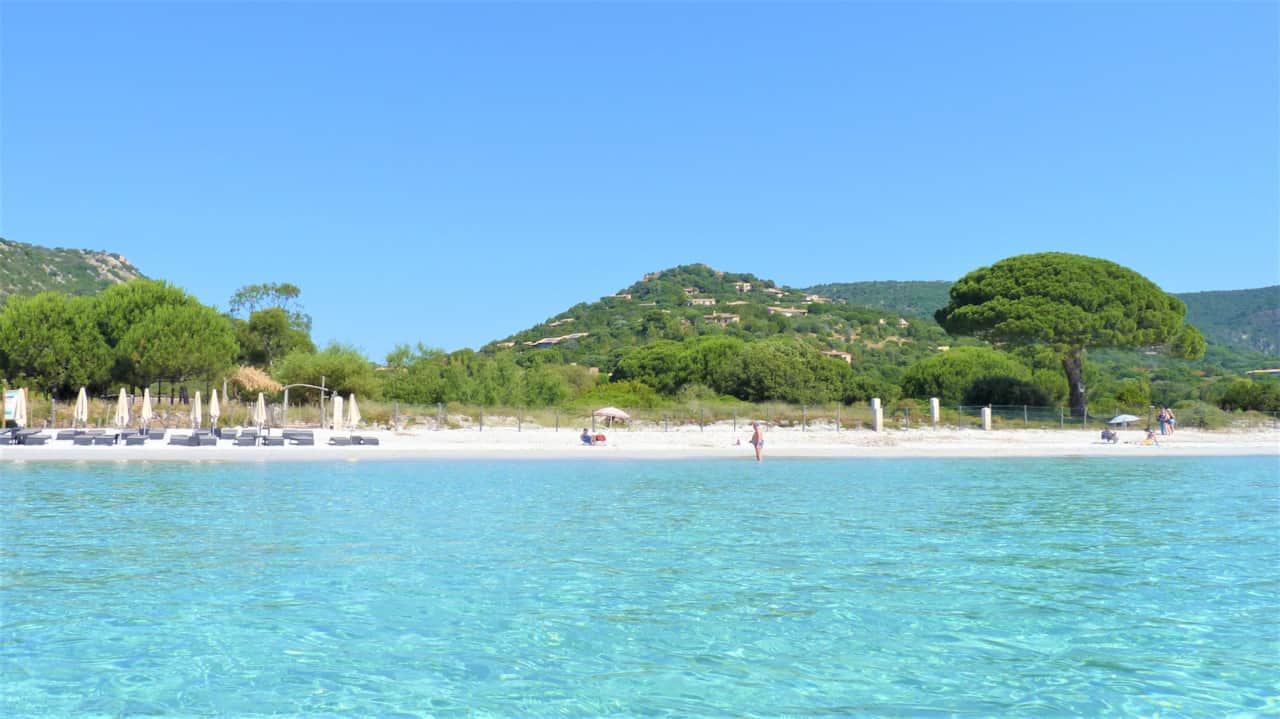 La spiaggia di Palombaggia.