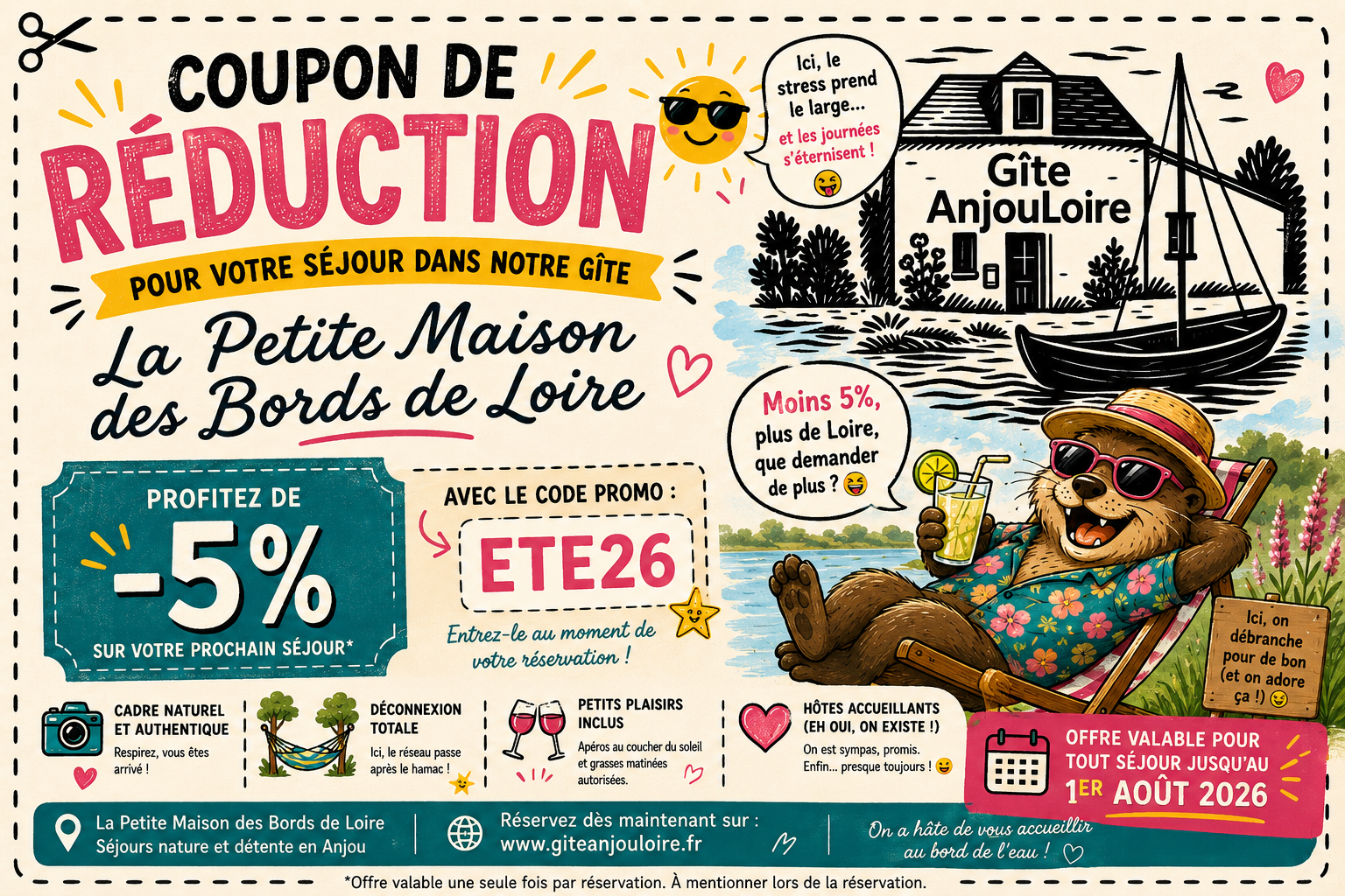 Holiday cottage discount