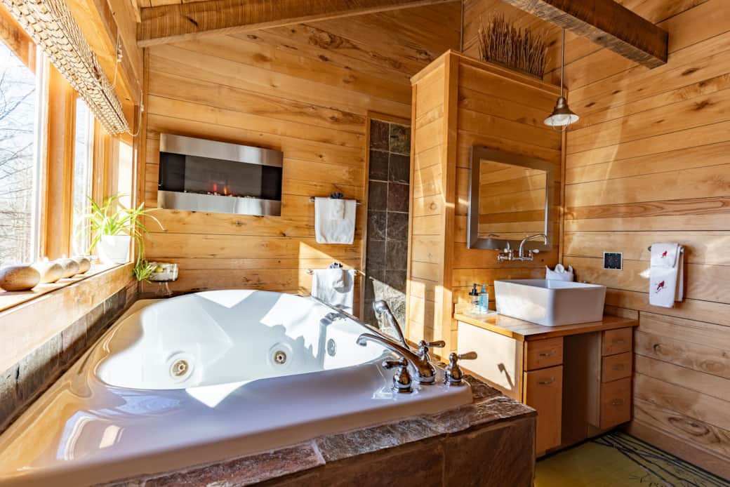 Treetop Views From Jacuzzi