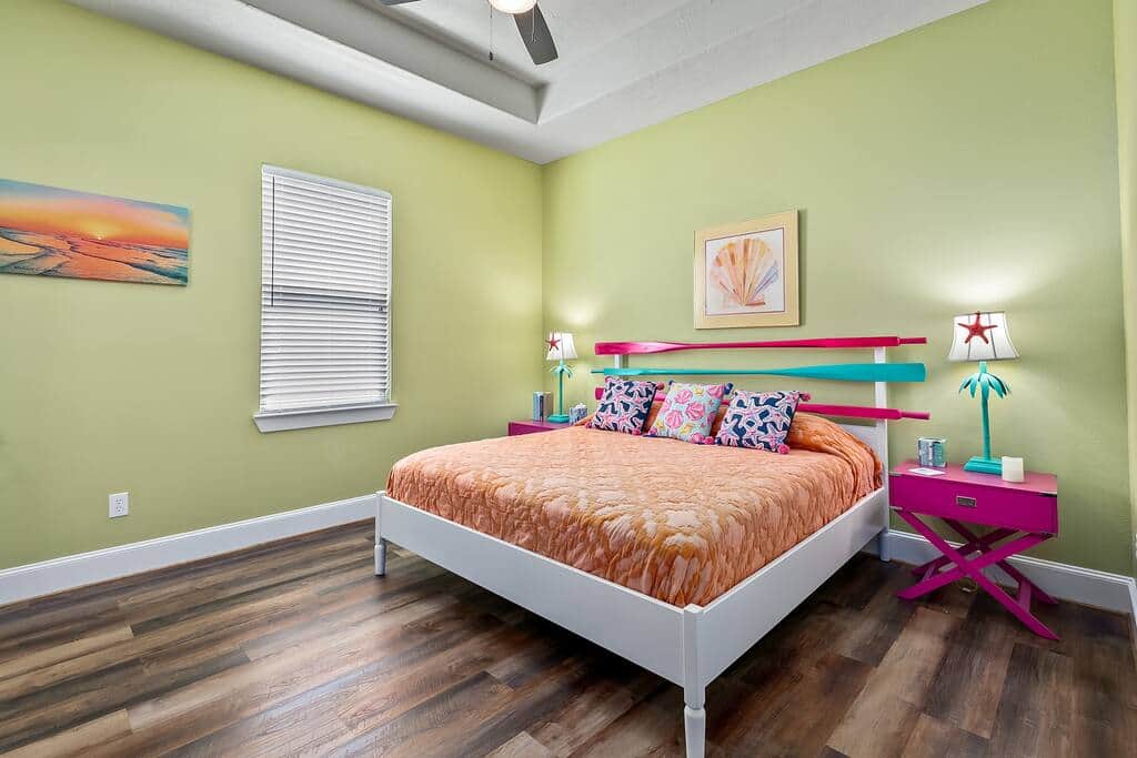 Master Bedroom with King Bed and Private Bathroom