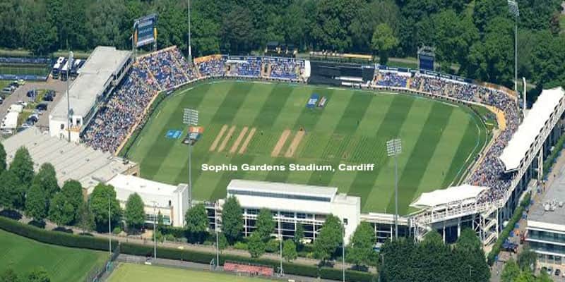 Sophia Gardens - 15 minutes walk.