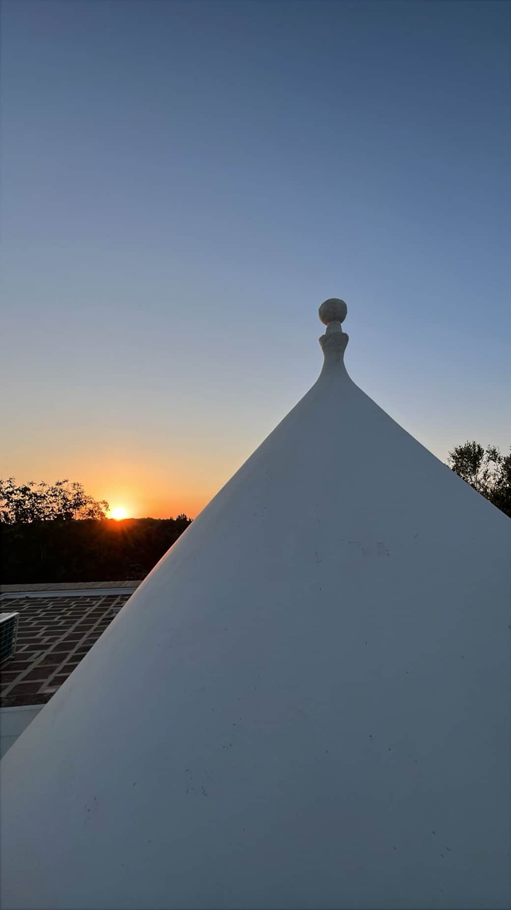 Esterno tramonto