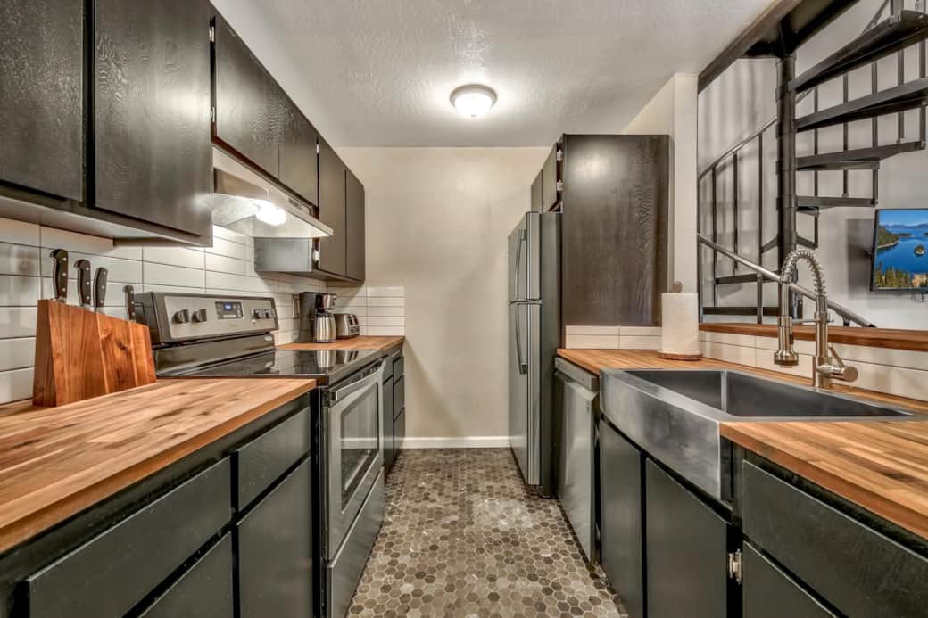 Full kitchen view-second floor