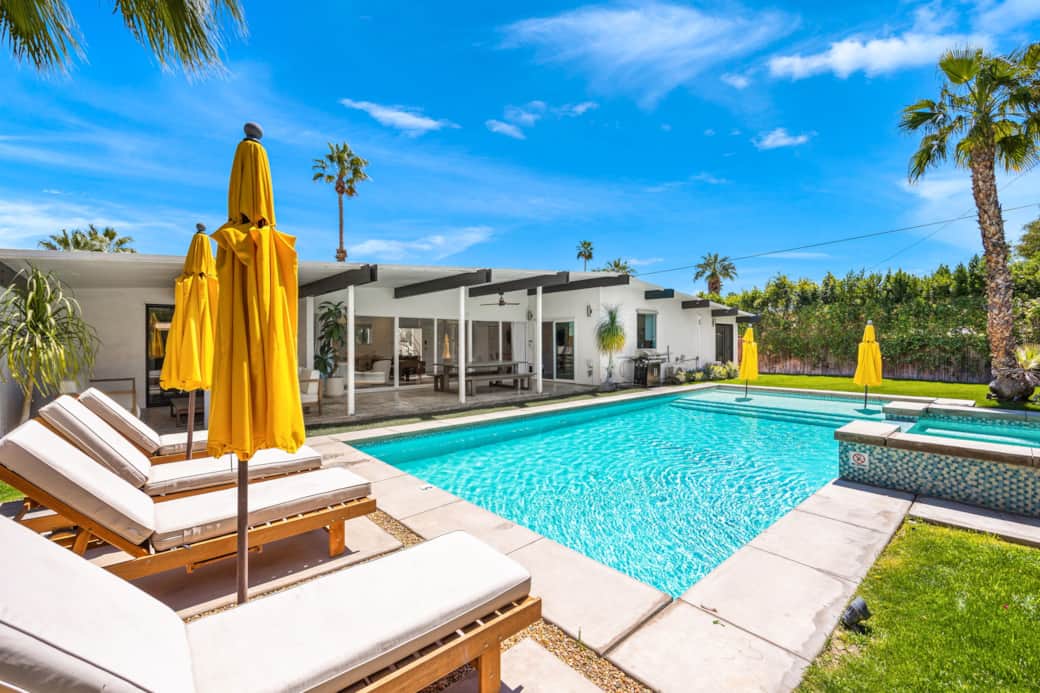 Backyard: Pool & Spa