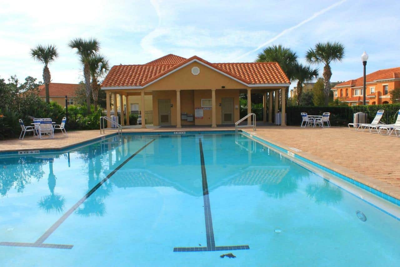 Cool off at the community pool