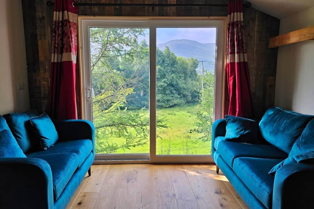 View from living room.