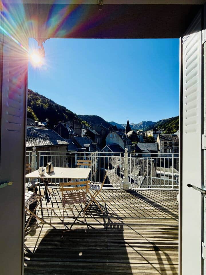 Terrasse orientée plein Sud pour été comme hiver !