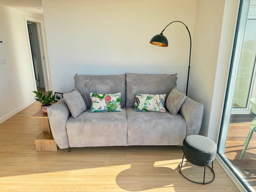 Bed sofa with Italian opening 