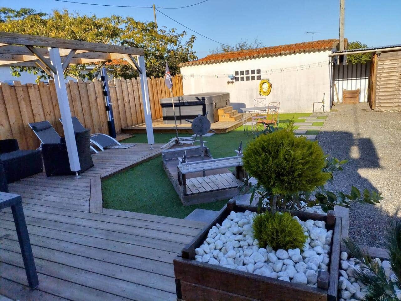 Jardin avec Spa