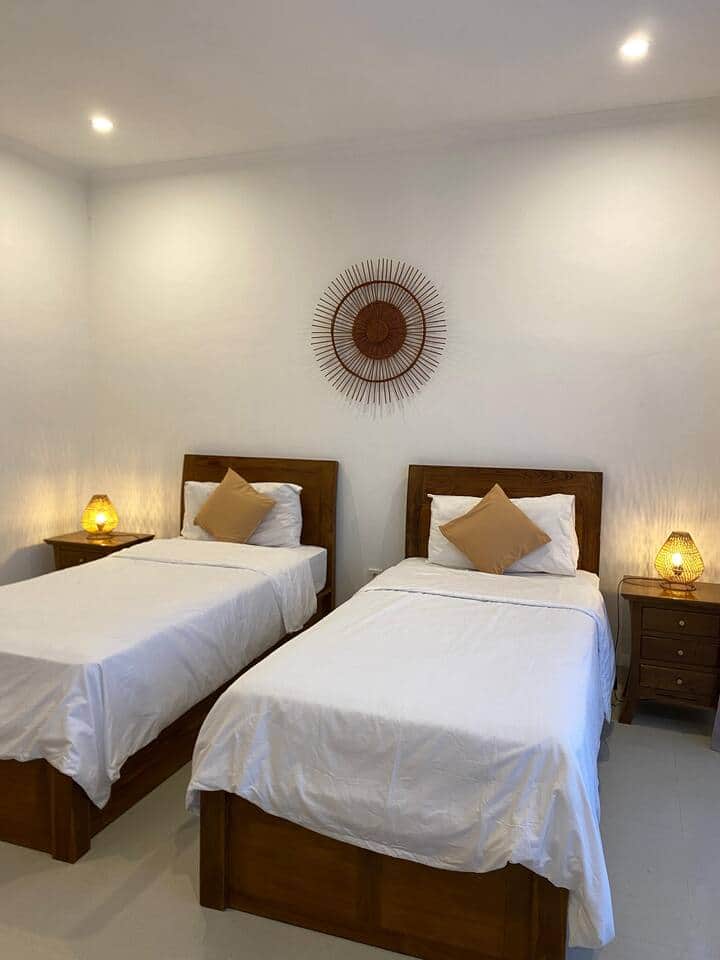 Thoughtfully designed for flexibility and comfort – this twin room combines simplicity with cozy charm.