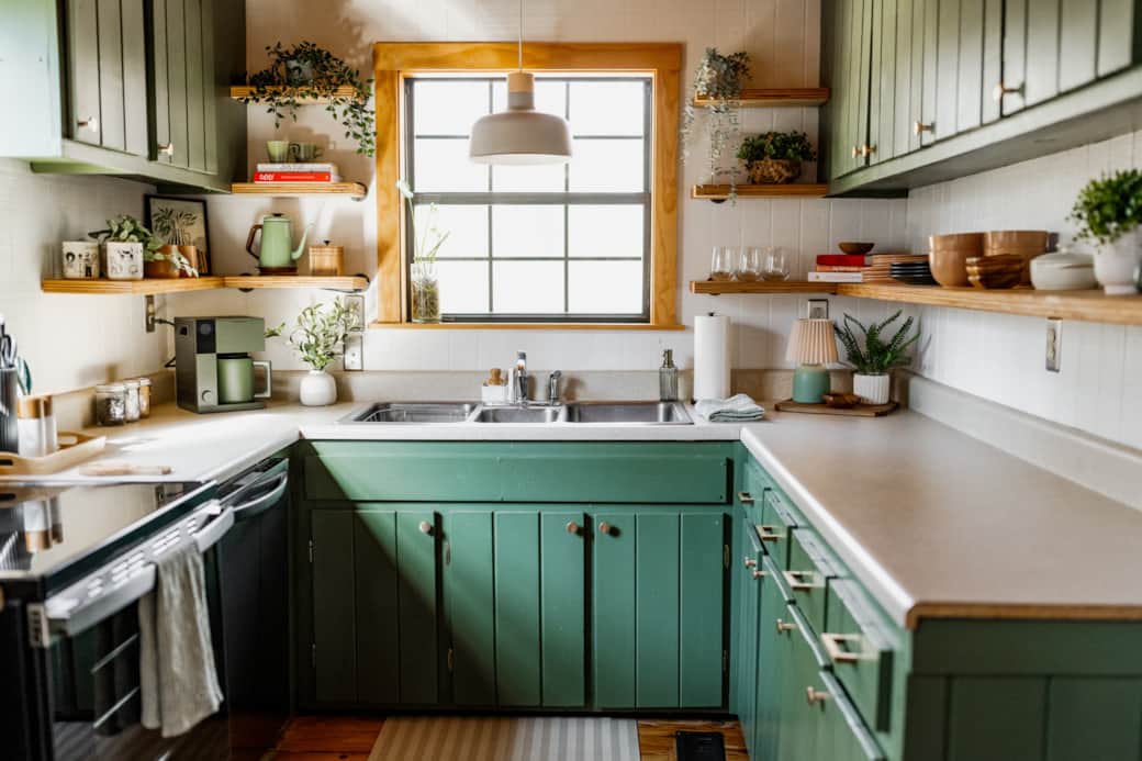 Brand new GE 5-burner electric stove, dishwasher; plenty of counter space & luscious natural light.