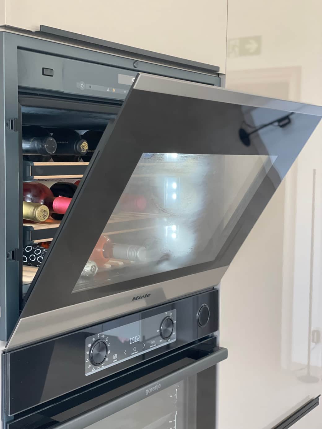 Miele wine fridge