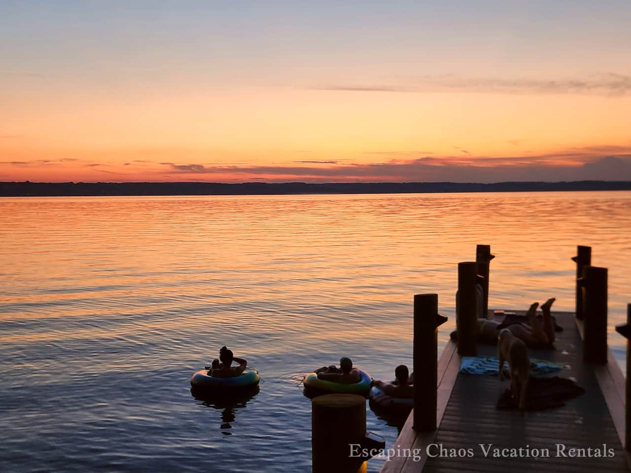 Sunset On The Water