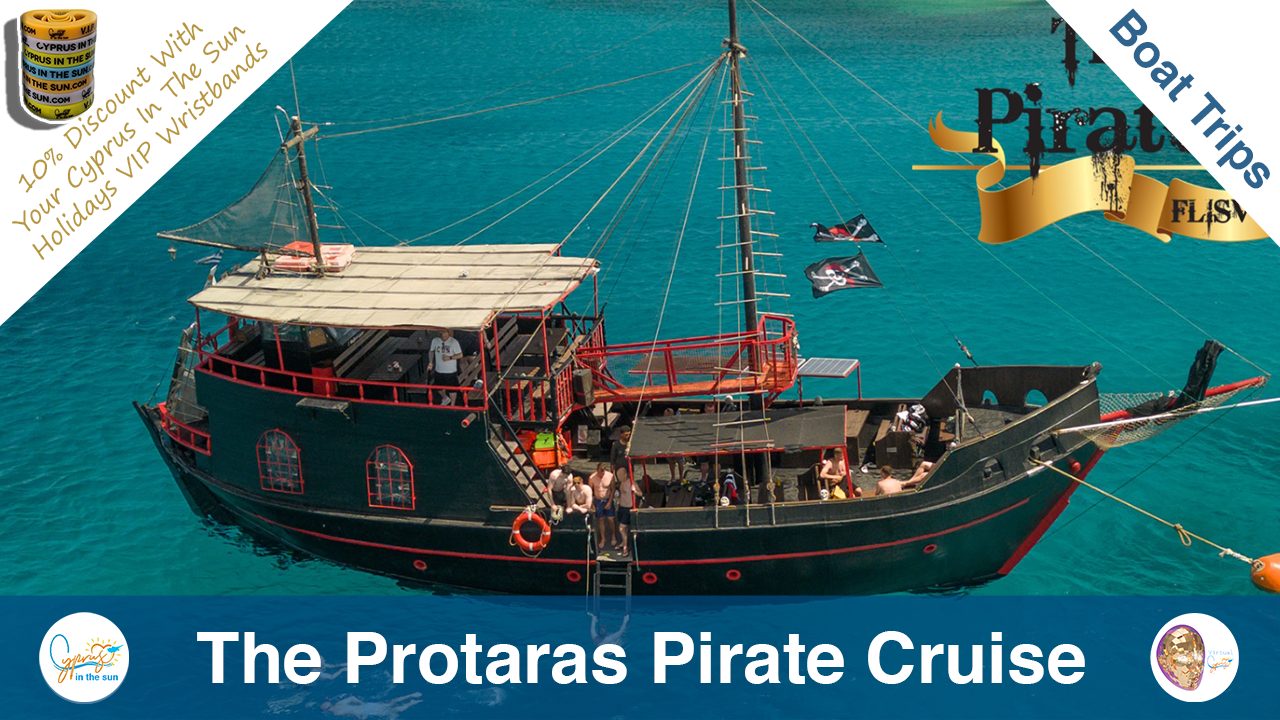 The Protaras Pirate Boat By Virtual Cyprus Powered By Cyprus In The Sun Holidays In Association With Venture Cyprus