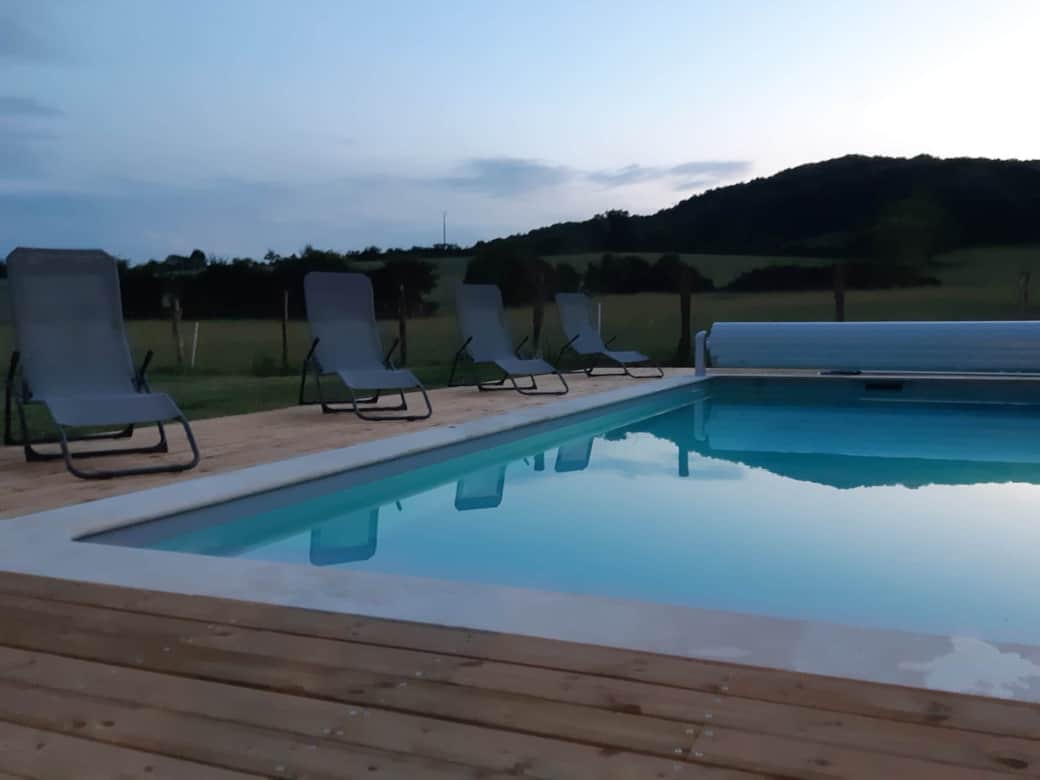 Large saltwater pool exclusively yours