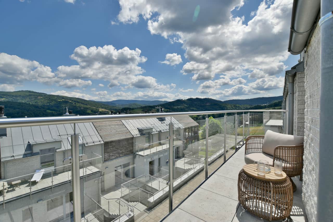 View from the balcony