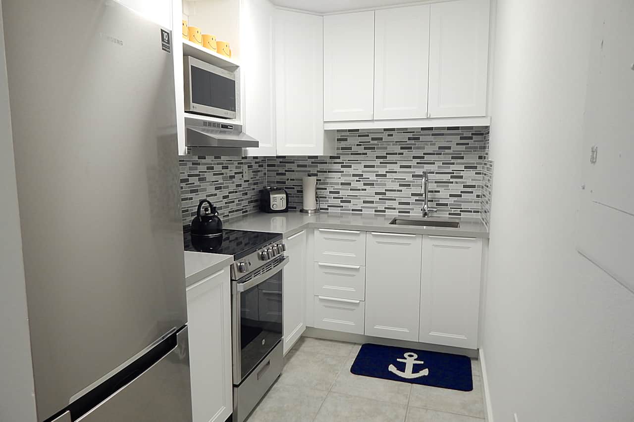 Unit #16 - Plenty of storage and stocked with everything you'll need