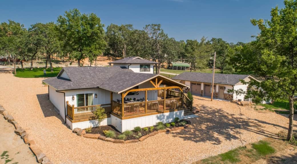 Back View of Lakewood Landing