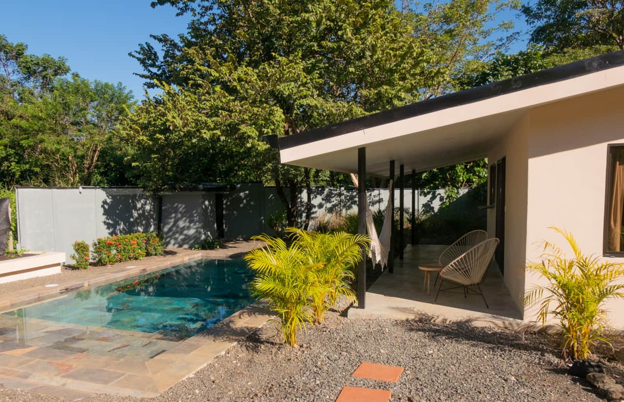 Two Bedroom House Pool View