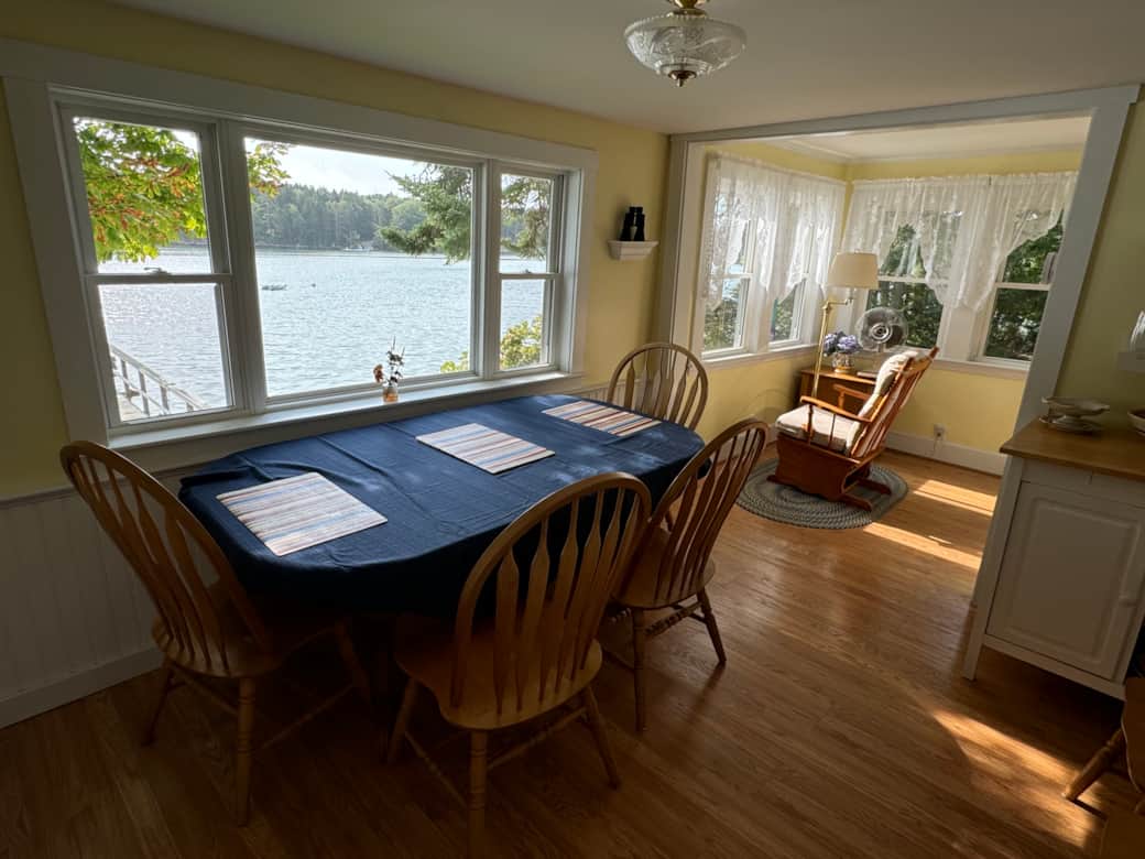 Dining area and sitting nook