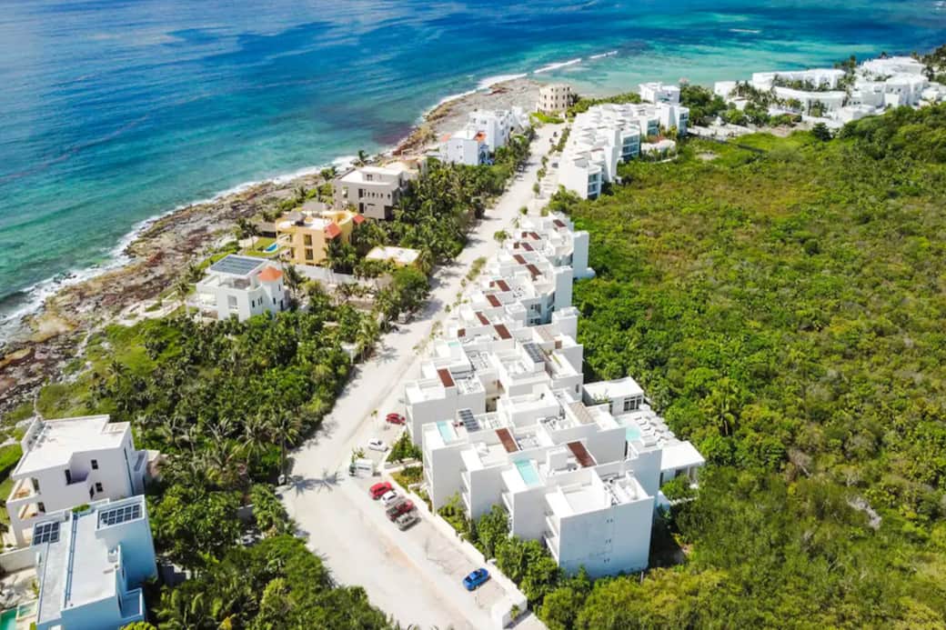 Enjoy stunning aerial views from our coastal Caribbean sanctuary of paradise.