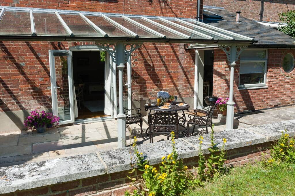 back terrace