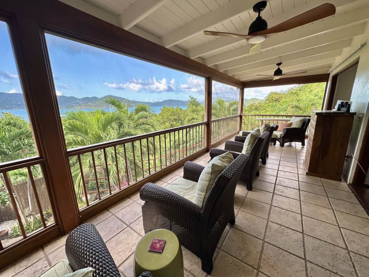 Views from the screened in porch