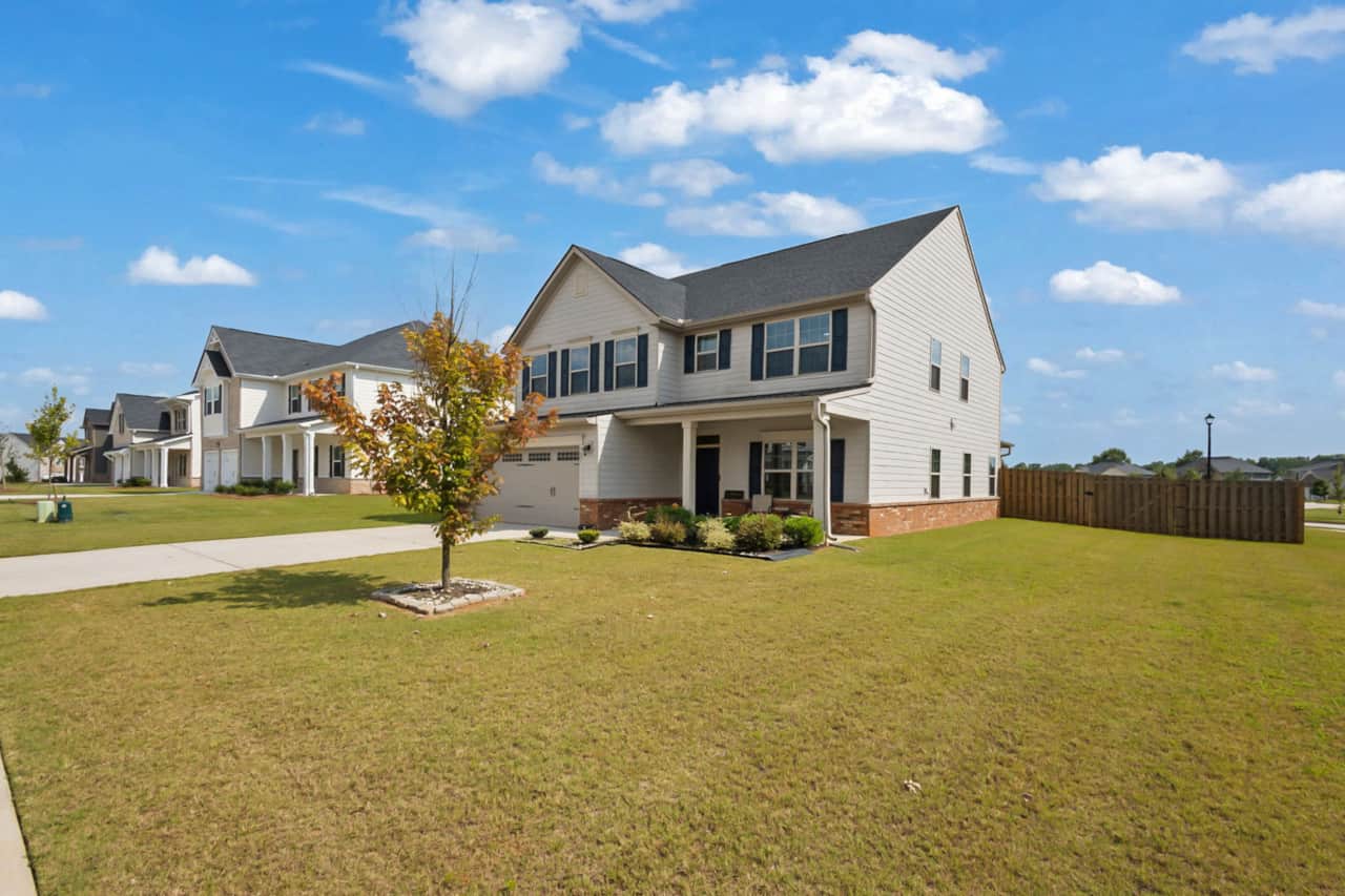     Large corner lot with plenty of outdoor space in a peaceful neighborhood