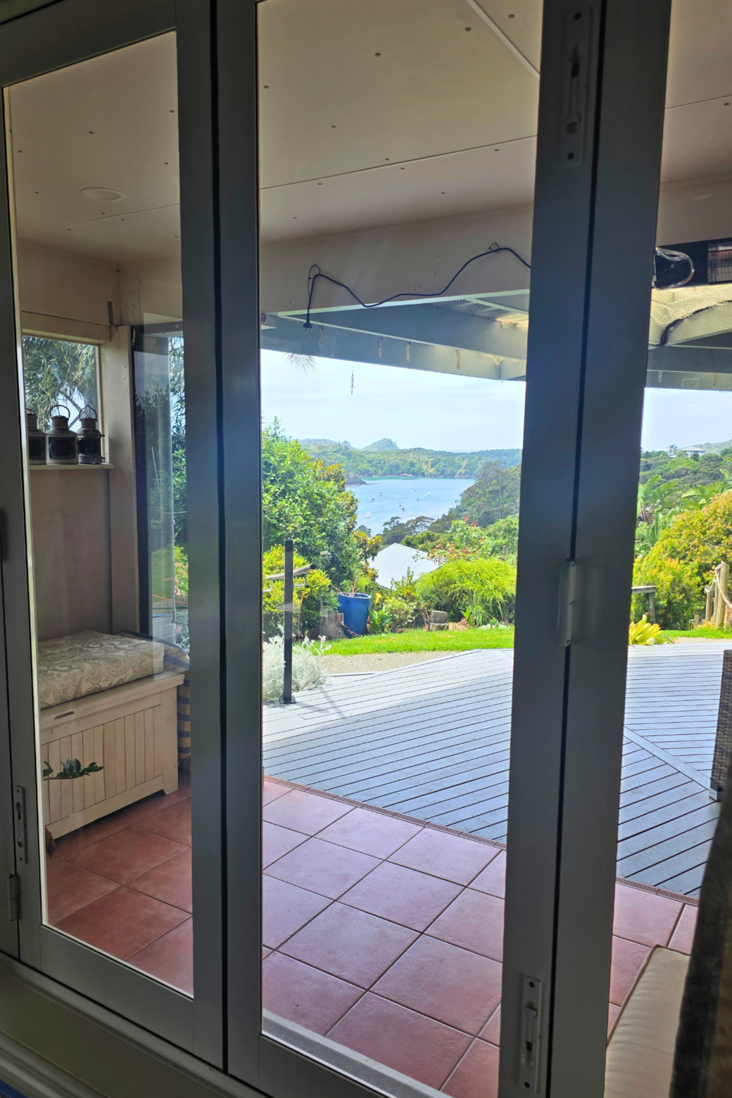 View from master bed