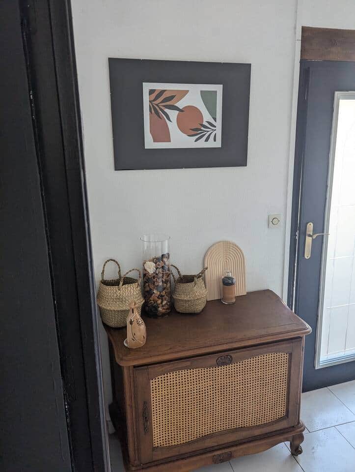Sas d'entrée de l'appartement.