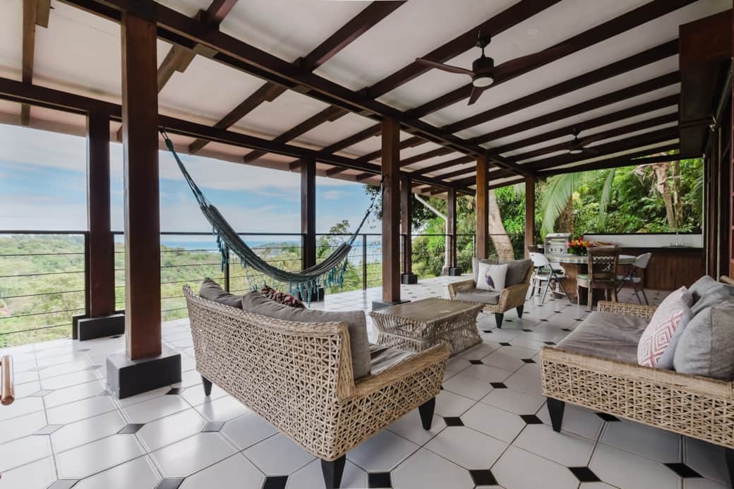 Ocean-view terrace for morning coffee and sunset moments Ocean-view terrace for morning coffee and sunset moments