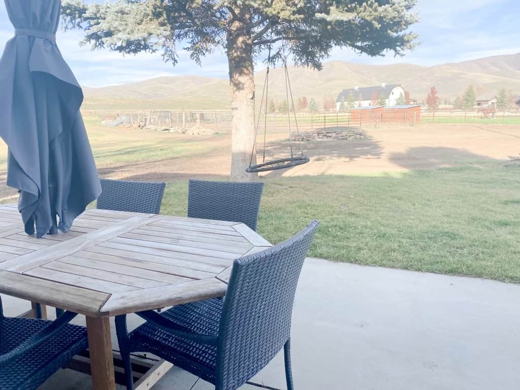outdoor patio