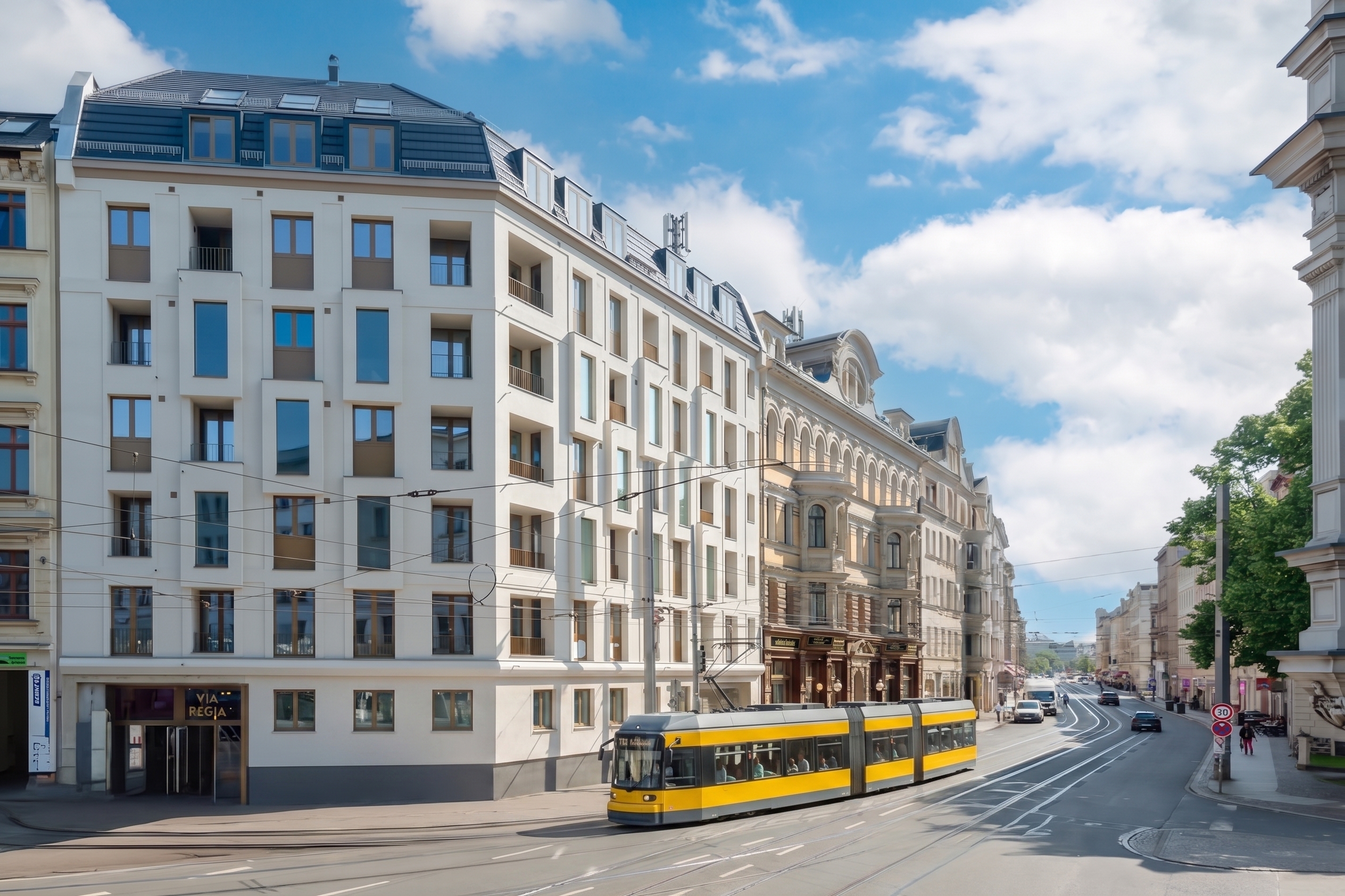VIA REGIA Leipzig · WE-30 · 2-Zi · 50m²