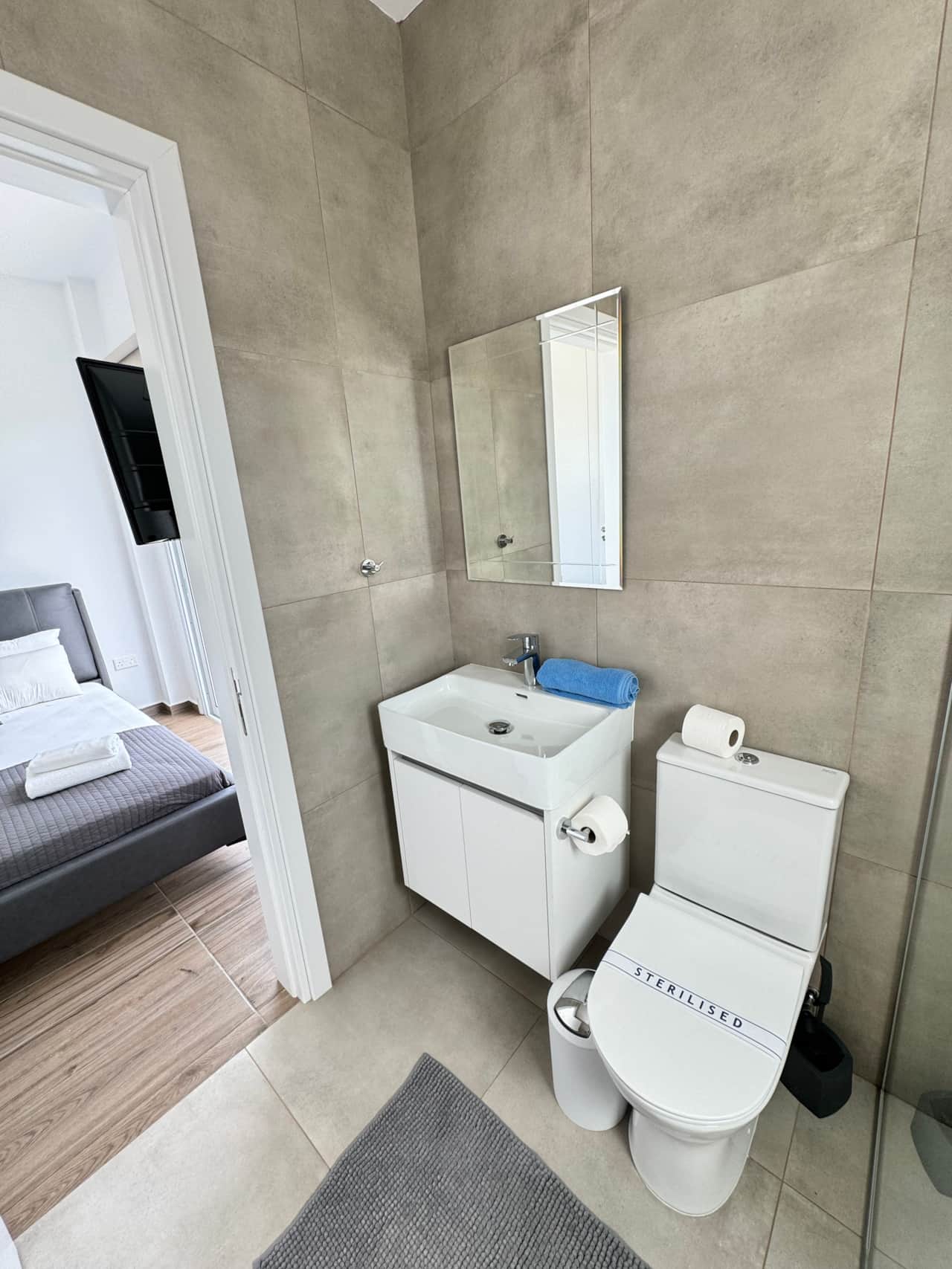 Master bedroom bathroom