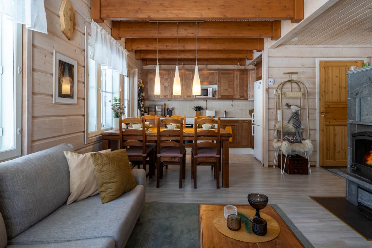 Comedor y sala de estar