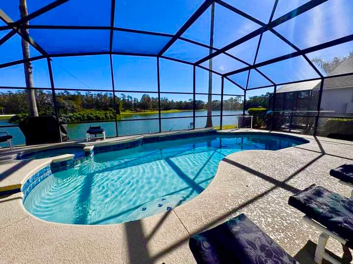 A view over the largest lake on the Lake Berkley resort