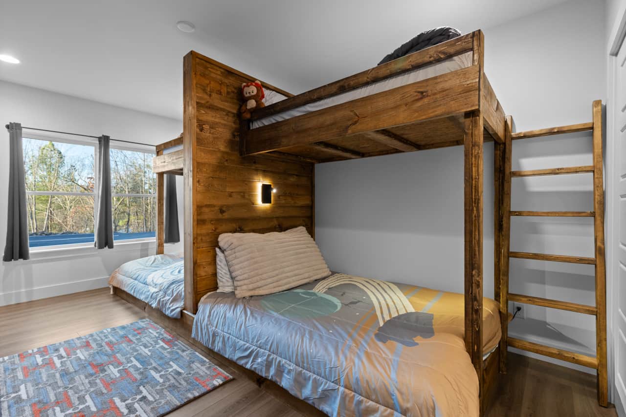 BASE Endor Themed Bunk Room with 2 Queens & 2 Twin Beds