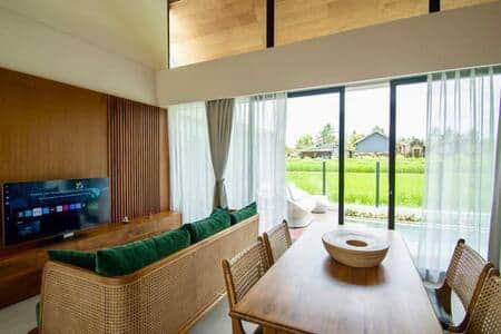 Kitchen, Dining and Living Room