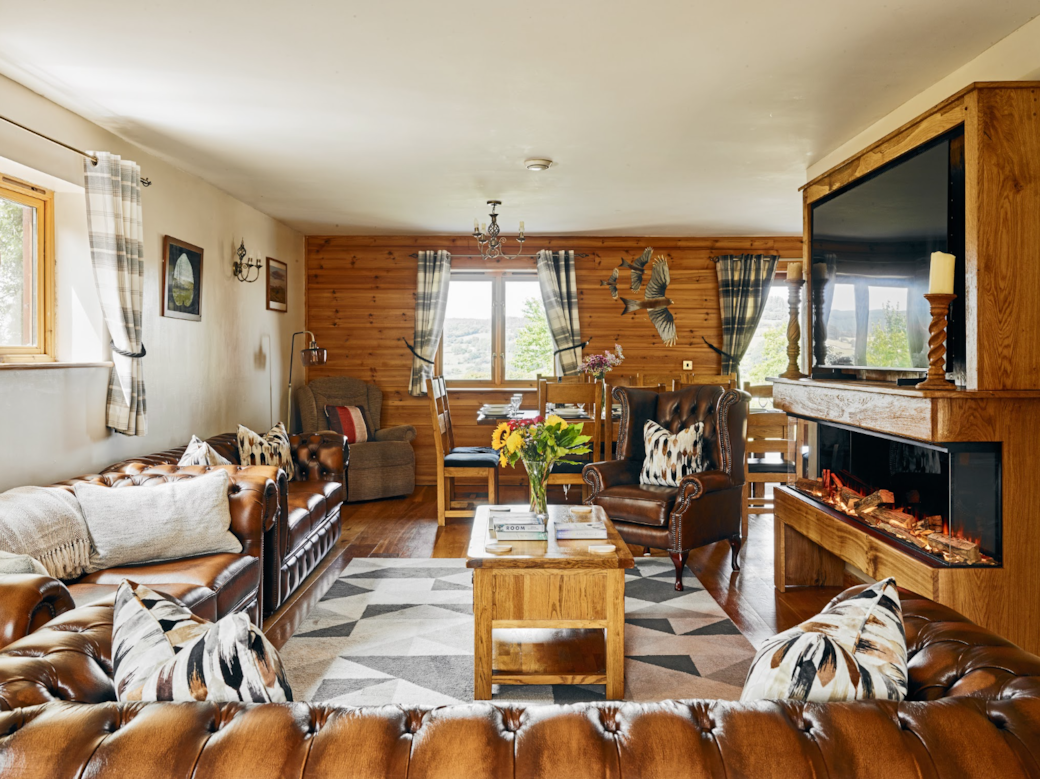 Poplars Living Room Area