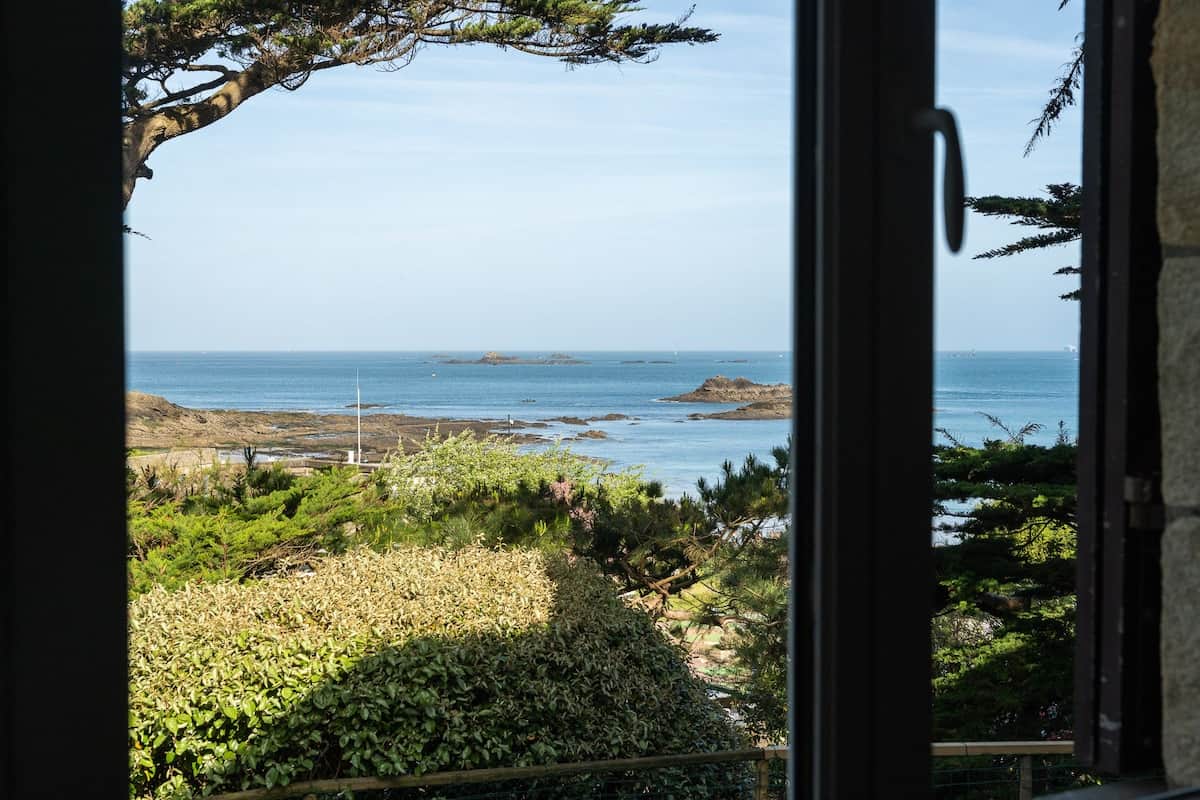 Vue mer depuis la chambre 1