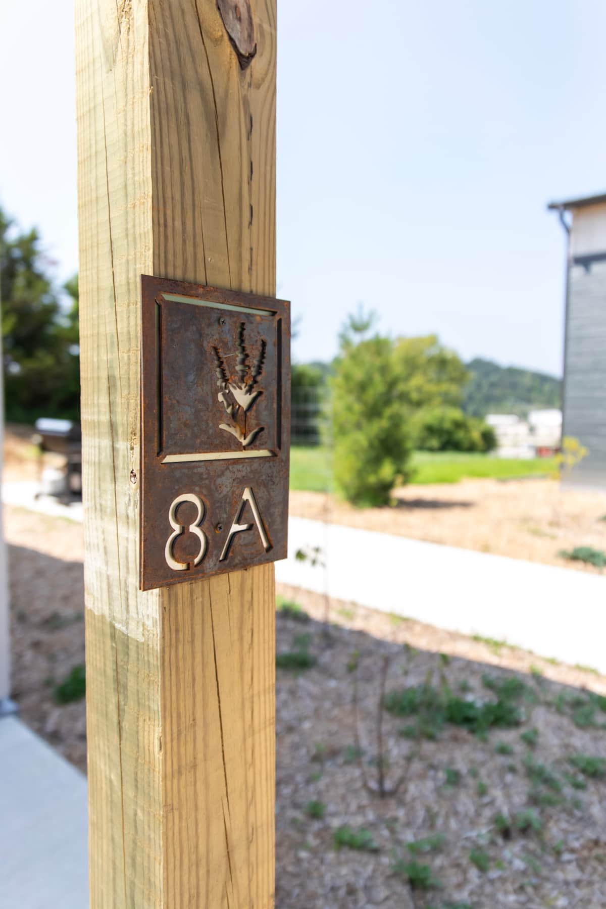Unit 8A Plaque 
