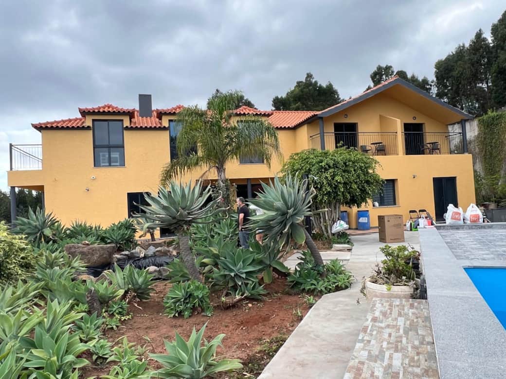 Back of the house