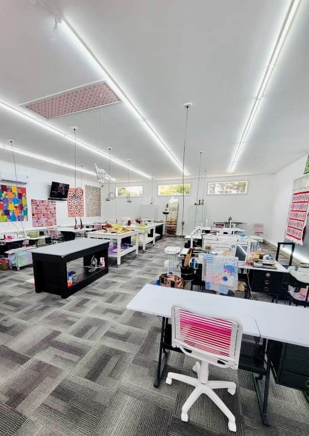 1500 sq ft sewing studio